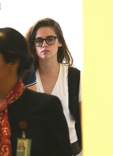 Kristen Stewart Lands in Paris! Kristen Stewart Lands in Paris!