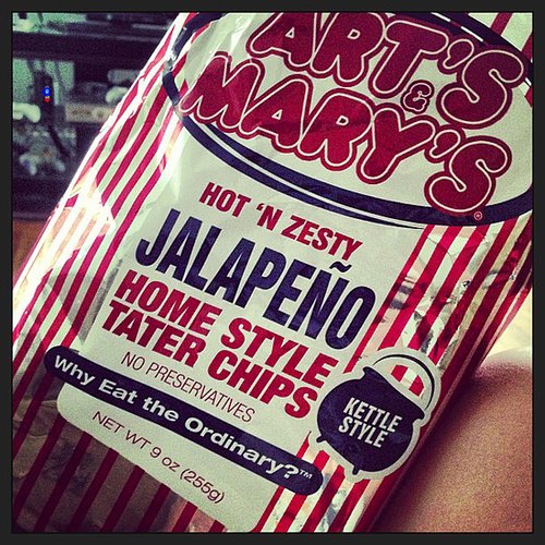 Kansas: Art's and Mary's Potato Chips Kansas: Art's and Mary's Potato Chips