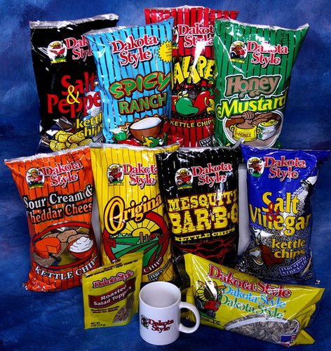 South Dakota: Dakota Style Potato Chips South Dakota: Dakota Style Potato Chips