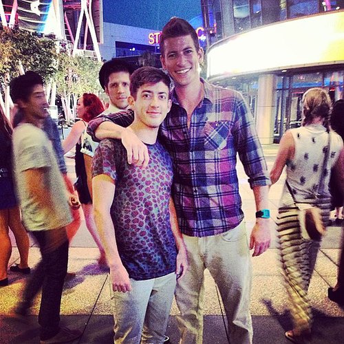 Glee's Kevin McHale posted a picture on his way to Beyoncé Knowles's show at the Staples Center.
Source: Instagram user kevinmchale
Glee's Kevin McHale posted a picture on his way to Beyoncé Knowles's show at the Staples Center.
Source: Instagram user kevinmchale
