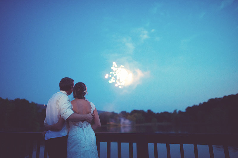 A soft, romantic glow burst in the sky at this wedding in Chattanooga, Tennessee.
Photo by Paper Antler via Project Wedding
A soft, romantic glow burst in the sky at this wedding in Chattanooga, Tennessee.
Photo by Paper Antler via Project Wedding