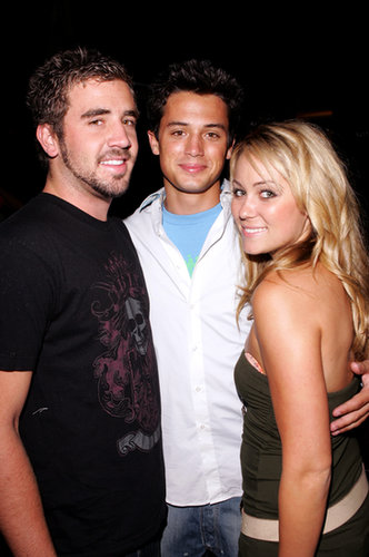 Jason Whaler, Stephen Colletti, and Lauren Conrad cuddled up at a September 2005 party in LA.
Jason Whaler, Stephen Colletti, and Lauren Conrad cuddled up at a September 2005 party in LA.