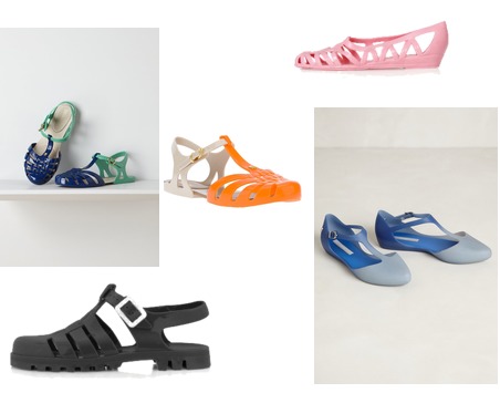 Anthropologie, Topshop, Melissa