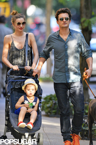 Miranda Kerr and Orlando Bloom celebrated the Fourth of July in NYC with a walk to Central Park with Flynn and their pup Sidi.
Miranda Kerr and Orlando Bloom celebrated the Fourth of July in NYC with a walk to Central Park with Flynn and their pup Sidi.