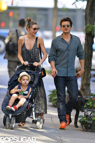 Orlando Reunites With Miranda and Flynn For a Big Apple Day Orlando Reunites With Miranda and Flynn For a Big Apple Day