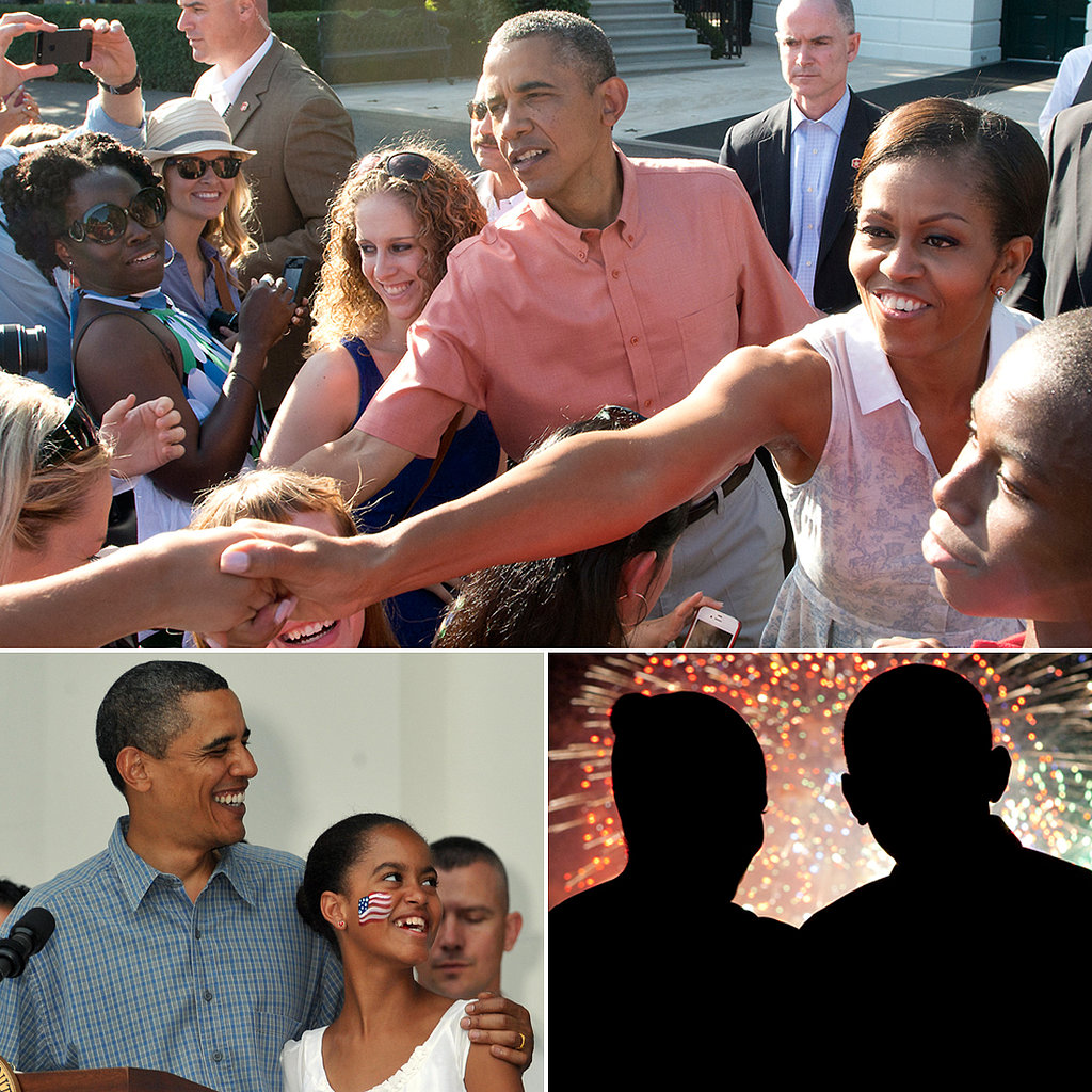 See the Obamas' Patriotic Fourth of July Celebrations Over the Years See the Obamas' Patriotic Fourth of July Celebrations Over the Years