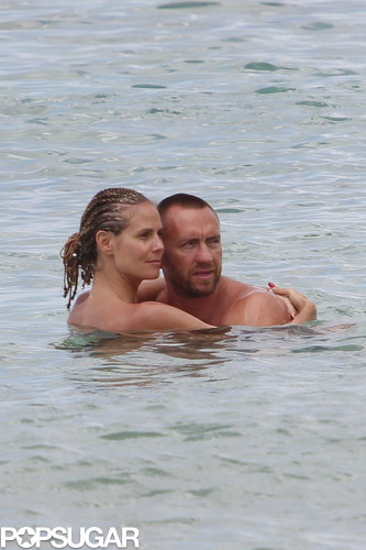 Heidi Klum showed PDA with her boyfriend, Martin Kristen, in the Bahamas.
Heidi Klum showed PDA with her boyfriend, Martin Kristen, in the Bahamas.