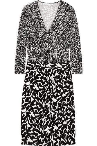 Print-mixing is easy if you stick with one color palette. Plan on wearing this Diane von Furstenberg dress ($188, originally $375) to the office on regular rotation.
Print-mixing is easy if you stick with one color palette. Plan on wearing this Diane von Furstenberg dress ($188, originally $375) to the office on regular rotation.
