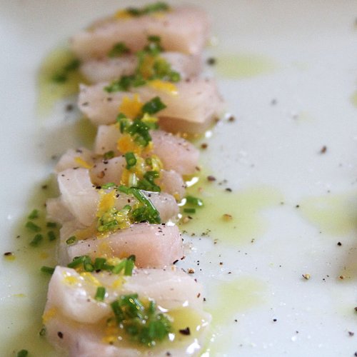Easy Crudo With Lemon Oil Easy Crudo With Lemon Oil