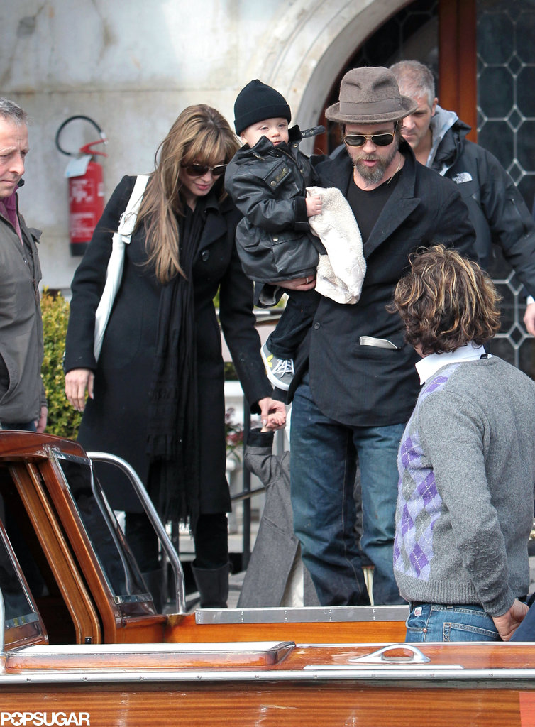 Knox Jolie-Pitt was out exploring in Italy in March 2010 with Vivienne Jolie-Pitt and his parents, Brad Pitt and Angelina Jolie.
Knox Jolie-Pitt was out exploring in Italy in March 2010 with Vivienne Jolie-Pitt and his parents, Brad Pitt and Angelina Jolie.