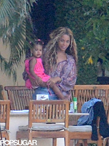Beyoncé carried Blue Carter.
Beyoncé carried Blue Carter.