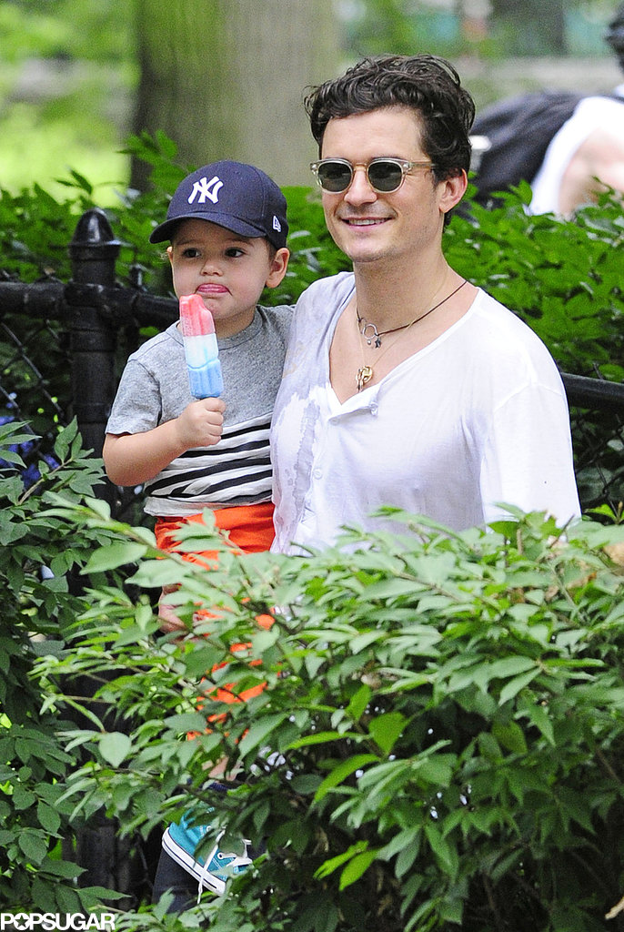 Orlando Bloom Grabs a Sweet Treat With Flynn Orlando Bloom Grabs a Sweet Treat With Flynn