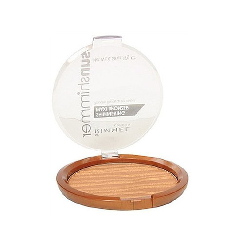 With a slight shimmer, Rimmel Sun Shimmer Maxi Bronzer ($8) gives a perfectly radiant glow.
With a slight shimmer, Rimmel Sun Shimmer Maxi Bronzer ($8) gives a perfectly radiant glow.