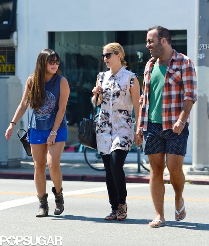 Dianna Agron and Jenna Ushkowitz were joined by a friend for brunch.
Dianna Agron and Jenna Ushkowitz were joined by a friend for brunch.