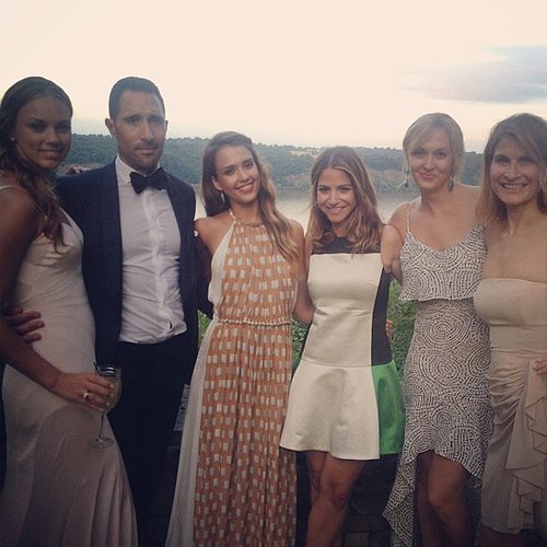 Jessica Alba attended a friend's wedding by the water.
Source: Instagram user jessicaalba
Jessica Alba attended a friend's wedding by the water.
Source: Instagram user jessicaalba