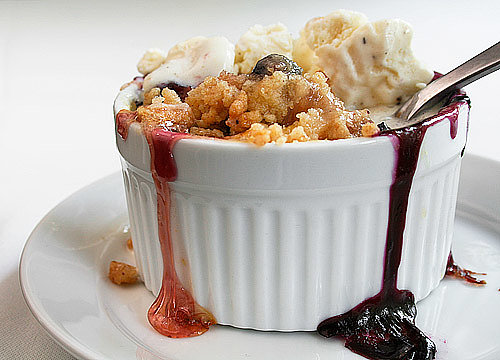 Peach and Blueberry Crumble Peach and Blueberry Crumble