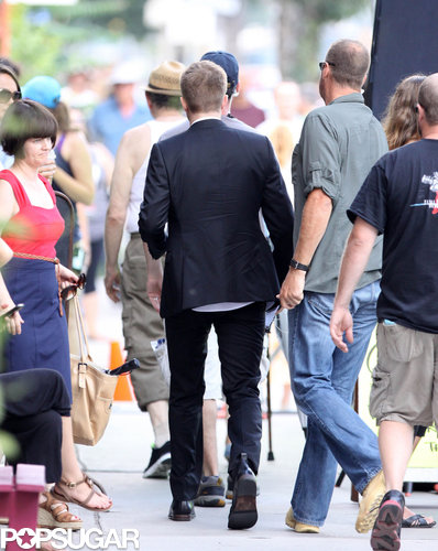Smokin' Hot Robert Pattinson Gets Close to Mia Wasikowska on Set Smokin' Hot Robert Pattinson Gets Close to Mia Wasikowska on Set