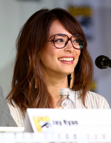 Kristin Kreuk looked adorable at the Beauty and the Beast panel Thursday night as part of Comic-Con in San Diego.
Kristin Kreuk looked adorable at the Beauty and the Beast panel Thursday night as part of Comic-Con in San Diego.
