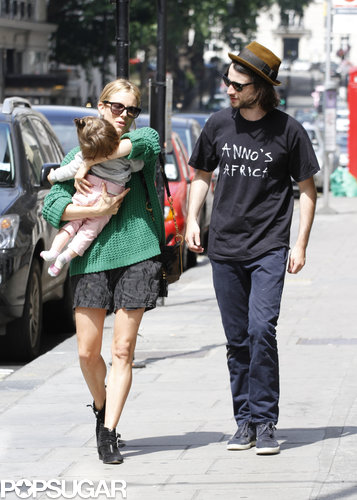 Sienna Walks Off Marlowe's Tears in London Sienna Walks Off Marlowe's Tears in London