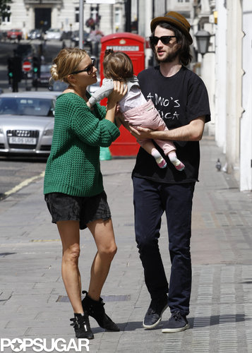 Sienna Walks Off Marlowe's Tears in London Sienna Walks Off Marlowe's Tears in London