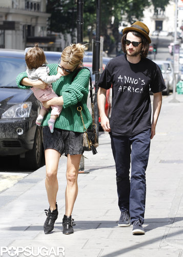 Sienna Walks Off Marlowe's Tears in London Sienna Walks Off Marlowe's Tears in London