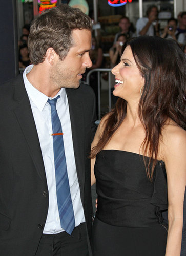 Sandra Bullock showed up to support her pal Ryan Reynolds at the premiere of his film The Change-Up in August 2011.
Sandra Bullock showed up to support her pal Ryan Reynolds at the premiere of his film The Change-Up in August 2011.