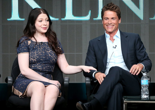 Rob Lowe and Michelle Trachtenberg shared some stage time to talk about Killing Kennedy.
Rob Lowe and Michelle Trachtenberg shared some stage time to talk about Killing Kennedy.
