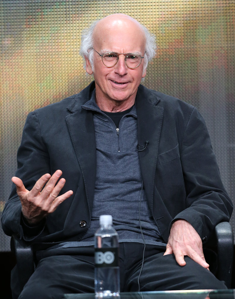 Larry David was in attendance to talk at HBO's Clear History panel.
Larry David was in attendance to talk at HBO's Clear History panel.