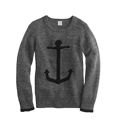 Boys' Cotton Anchor Sweater ($60)
Boys' Cotton Anchor Sweater ($60)
