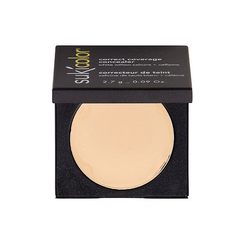 Suki Correct Coverage Concealer ($30) is a rich option that delivers coverage without the parabens and other chemicals typically used in cream and stick makeup. Plus, it has caffeine to fight puffiness and salicylic acid to smooth away bumps and swelling.
Suki Correct Coverage Concealer ($30) is a rich option that delivers coverage without the parabens and other chemicals typically used in cream and stick makeup. Plus, it has caffeine to fight puffiness and salicylic acid to smooth away bumps and swelling.