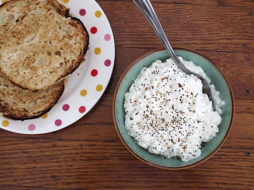 Cottage Cheese Toast Cottage Cheese Toast