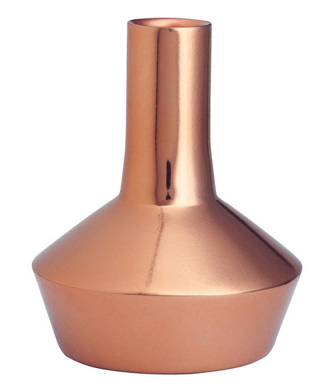 If we've said it once, we've said it a thousand times — copper is the metal of the year. This candle holder ($8) has a modern shape and a bottom that will keep it from tipping over, no matter what.
If we've said it once, we've said it a thousand times — copper is the metal of the year. This candle holder ($8) has a modern shape and a bottom that will keep it from tipping over, no matter what.
