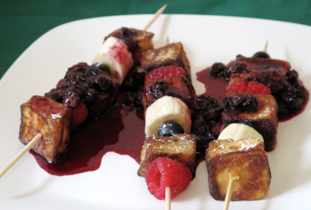 Berry French Toast Skewers Berry French Toast Skewers