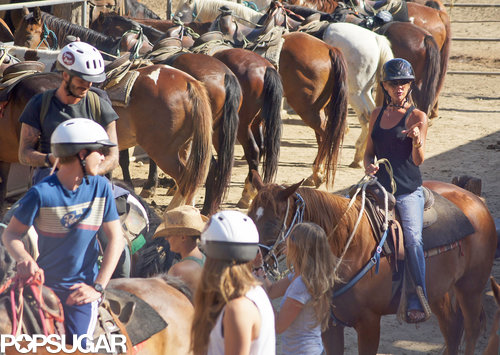 Victoria Beckham Is on a Horse! Victoria Beckham Is on a Horse!