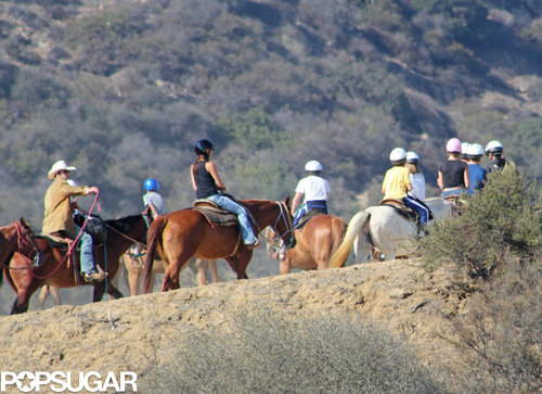 Victoria Beckham Is on a Horse! Victoria Beckham Is on a Horse!