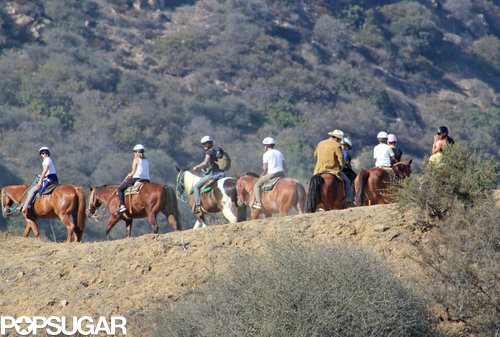 Victoria Beckham Is on a Horse! Victoria Beckham Is on a Horse!