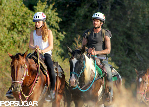 Victoria Beckham Is on a Horse! Victoria Beckham Is on a Horse!