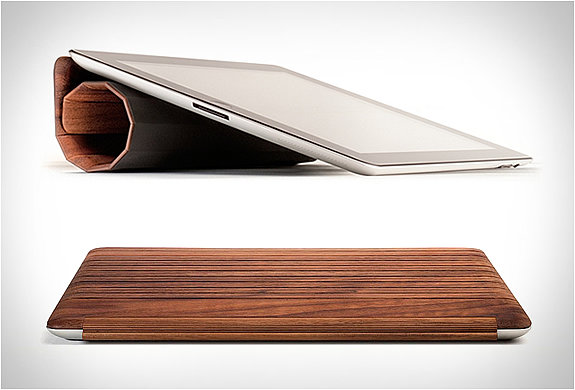Choose from five wood types for this cool iPad mini cover ($79). Not only does it protect, but it also folds into a three-way stand to prop up the device.
Choose from five wood types for this cool iPad mini cover ($79). Not only does it protect, but it also folds into a three-way stand to prop up the device.