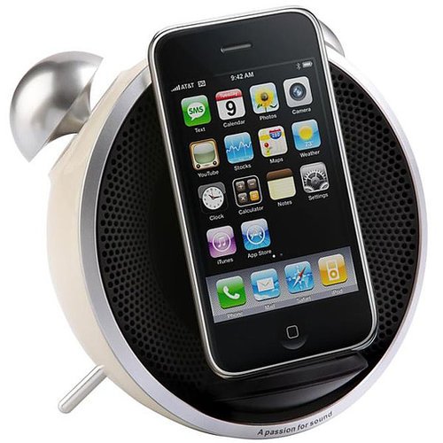 Charge and play music from your iPod or iPhone thanks to this alarm clock dock ($23, originally $80). We love its old-school feel and how it comes with a built-in alarm clock (and not to mention FM radio).
Charge and play music from your iPod or iPhone thanks to this alarm clock dock ($23, originally $80). We love its old-school feel and how it comes with a built-in alarm clock (and not to mention FM radio).