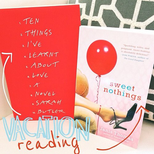 I shared two July new releases on the POPSUGAR Love & Sex Instagram: Sweet Nothings by Janis Thomas and Ten Things I've Learnt About Love by Sarah Butler.
I shared two July new releases on the POPSUGAR Love & Sex Instagram: Sweet Nothings by Janis Thomas and Ten Things I've Learnt About Love by Sarah Butler.