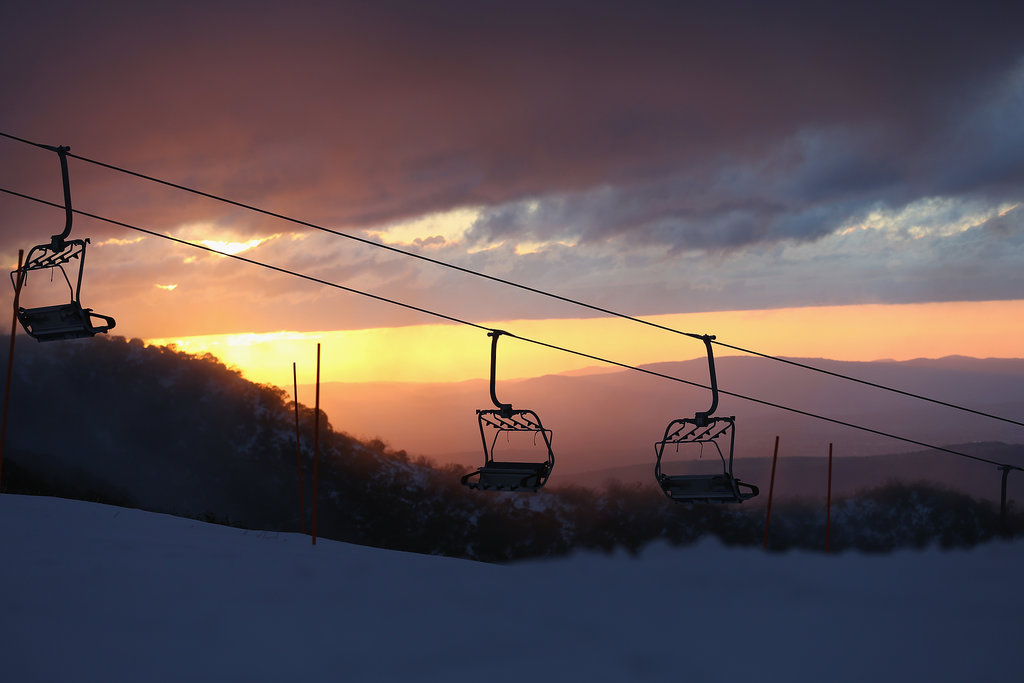 Sunset on the Slopes Sunset on the Slopes