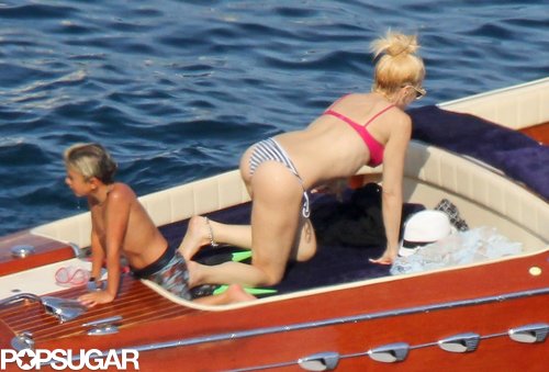 Gwen Stefani Stays Glam as Gavin Rossdale Goes Shirtless Gwen Stefani Stays Glam as Gavin Rossdale Goes Shirtless