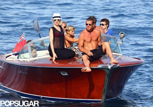 Gwen Stefani Stays Glam as Gavin Rossdale Goes Shirtless Gwen Stefani Stays Glam as Gavin Rossdale Goes Shirtless