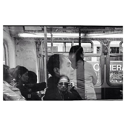 The photographer took a self-portrait in the reflection of a Muni bus window.
Source: Instagram user koci_glass
The photographer took a self-portrait in the reflection of a Muni bus window.
Source: Instagram user koci_glass