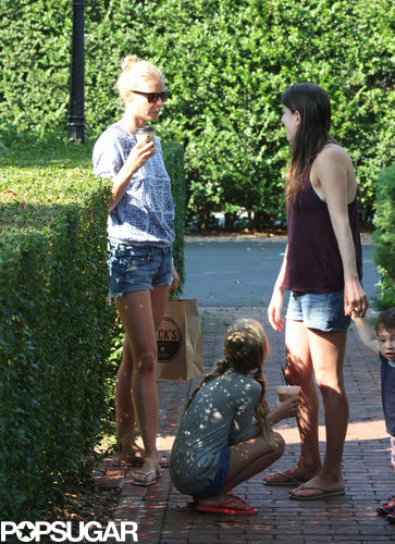 Gwyneth Paltrow made a coffee stop with her daughter, Apple, while vacationing in the Hamptons.
Gwyneth Paltrow made a coffee stop with her daughter, Apple, while vacationing in the Hamptons.