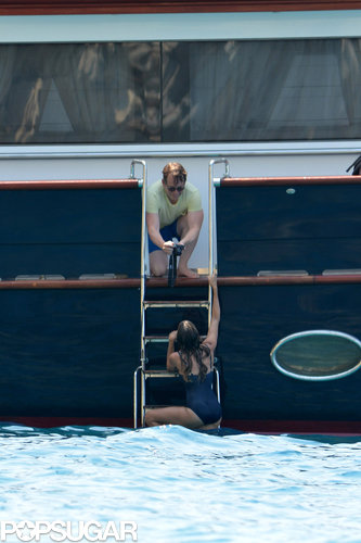 SJP Gets Snapped in a One-Piece by Adoring Matthew Broderick SJP Gets Snapped in a One-Piece by Adoring Matthew Broderick