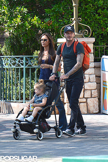 The Beckhams Visit the Happiest Place on Earth The Beckhams Visit the Happiest Place on Earth