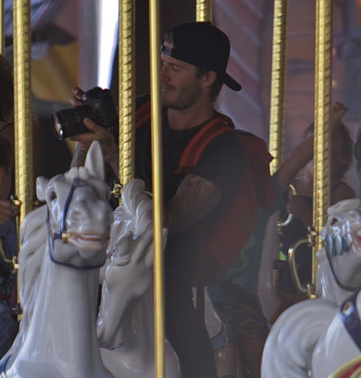 The Beckhams Visit the Happiest Place on Earth The Beckhams Visit the Happiest Place on Earth