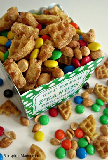 Cinnamon Waffle Snack Mix Cinnamon Waffle Snack Mix