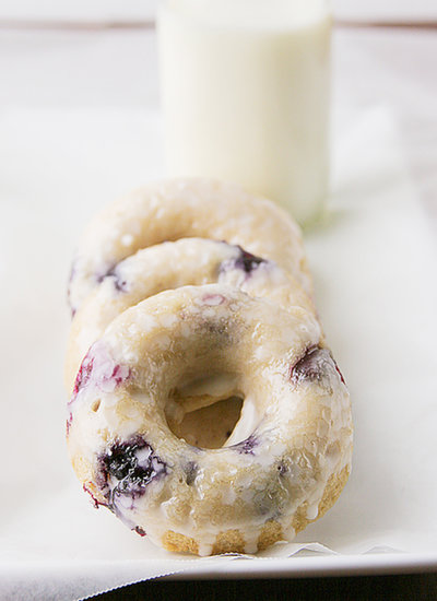 Blueberry Cherry Baked Doughnuts Blueberry Cherry Baked Doughnuts